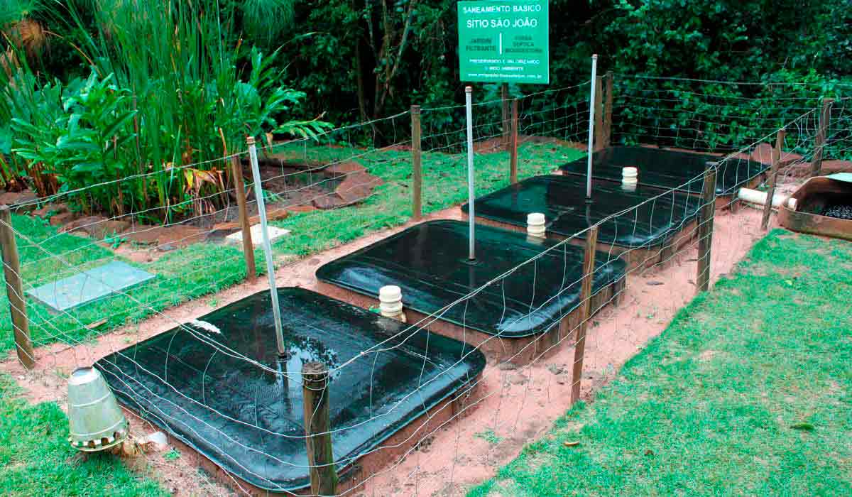 Fossa séptica biodigestora