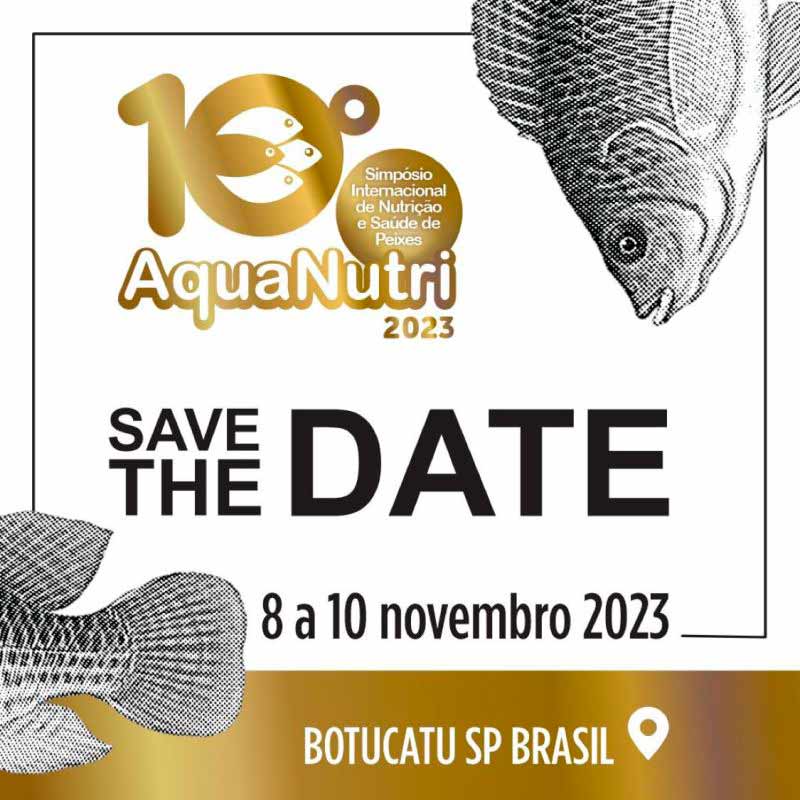 Chamada para o Simpósio Internacional de Nutrição e Saúde de Peixes 2023