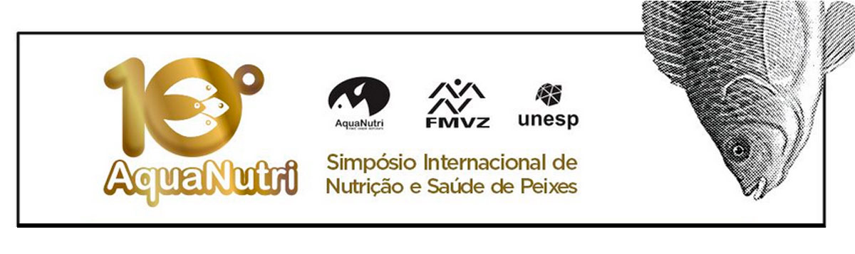 Banner do Simpósio Internacional de Nutrição e Saúde de Peixes 2023