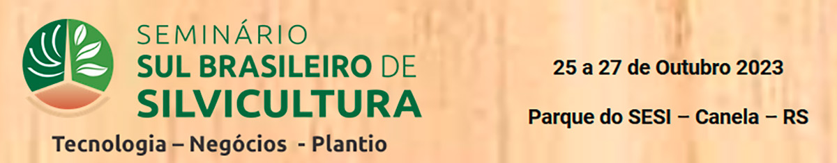 Banner do Seminário Sul Brasileiro de Silvicultura