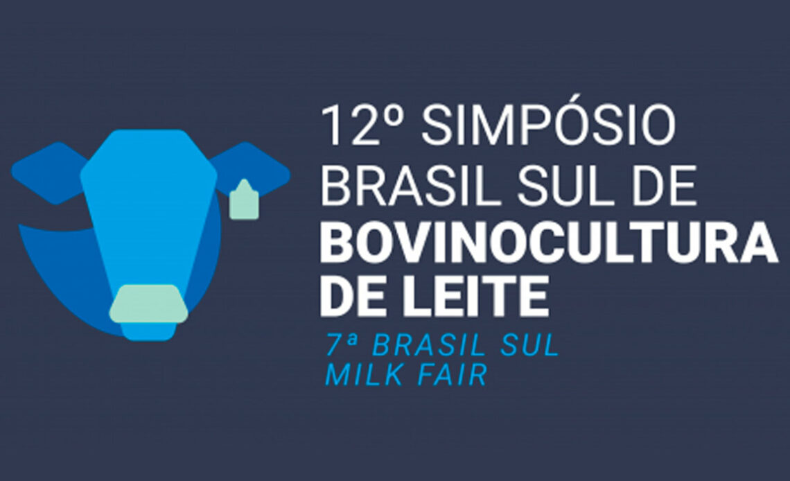 Logo do 12º Simpósio Brasil Sul de Bovinocultura de Leite