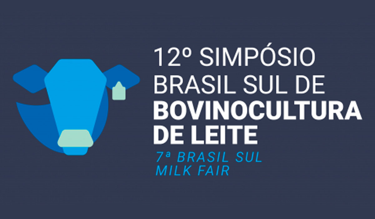 Logo do 12º Simpósio Brasil Sul de Bovinocultura de Leite