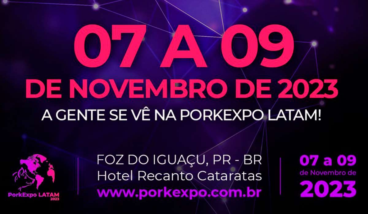 Chamada para a PorkExpo LATAM 2023