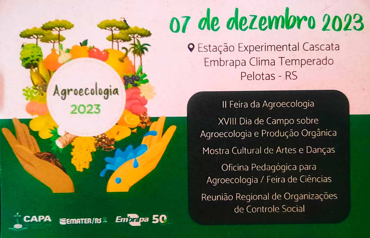 Chamada para o Agroecologia 2023