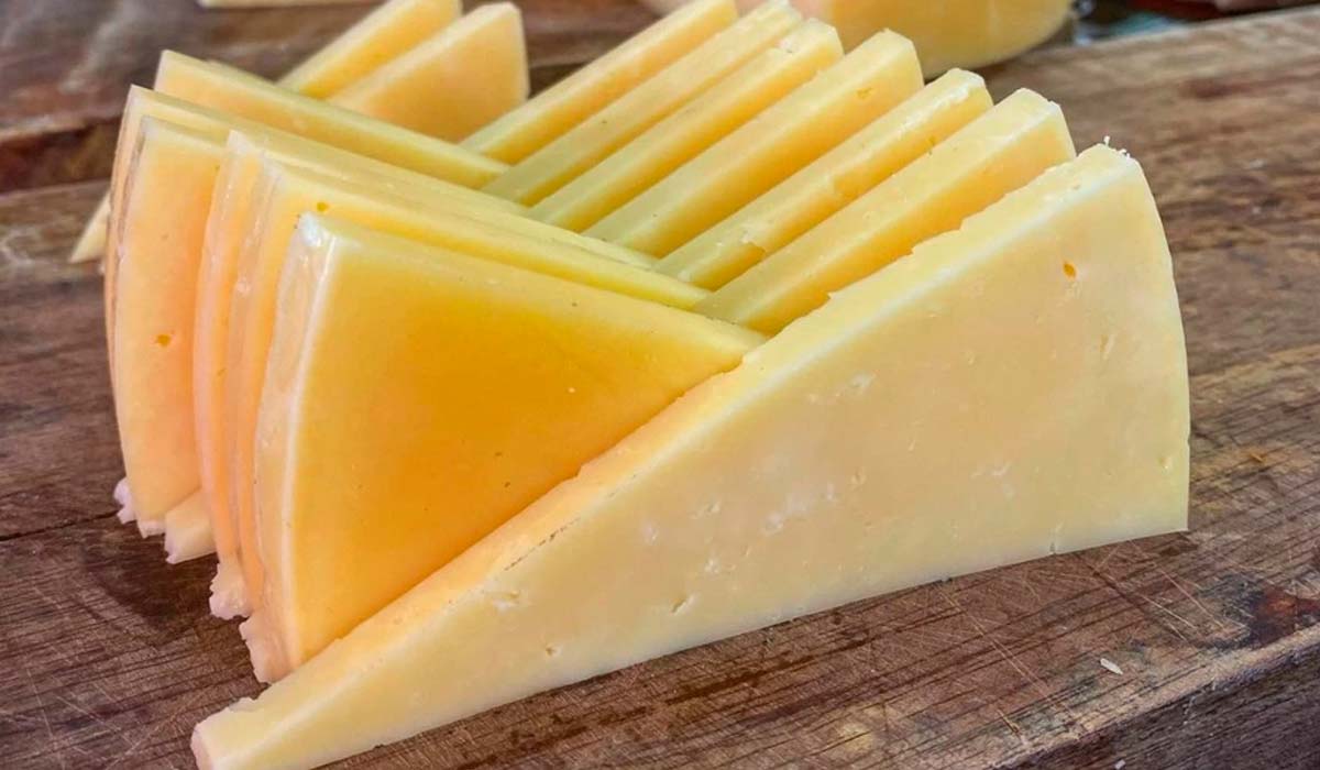 Fatias do queijo de Alagoa