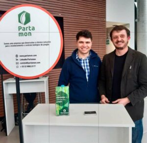 Os sócios da Partamon, Sandro Daniel Nornberg e Rafael da Silva Gonçalves