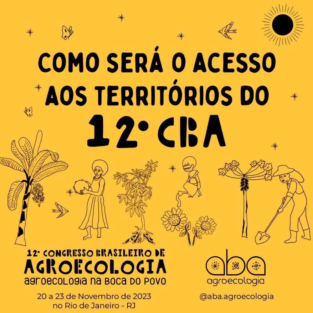 Como será o acesso aos territórios do 12º CBA