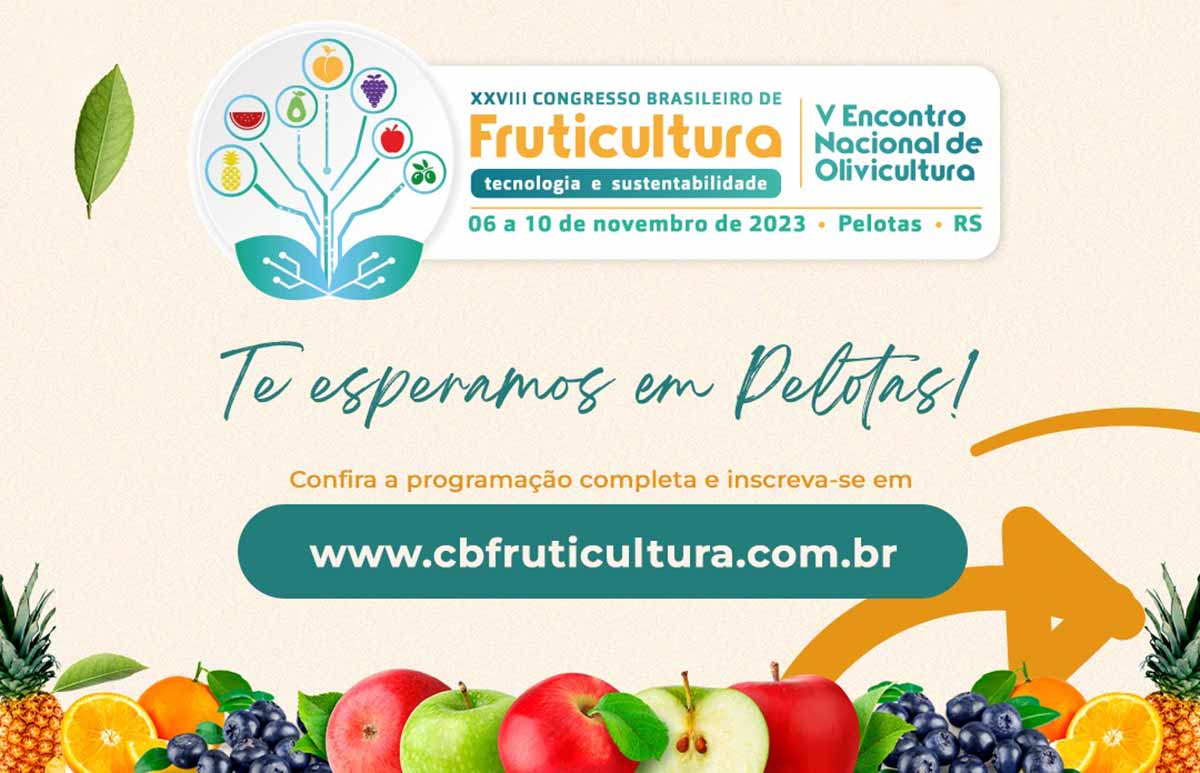 Chamada para o XXVIII Congresso Brasileiro de Fruticultura