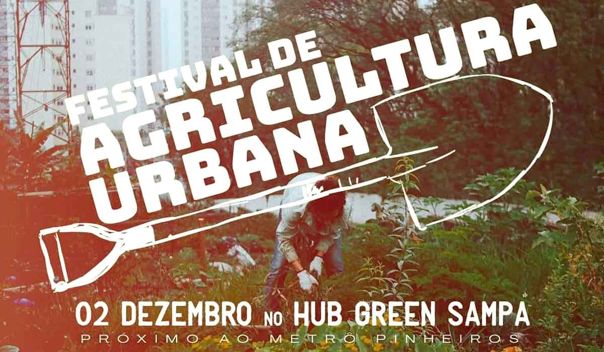 Chamada para o 7º Festival de Agricultura Urbana