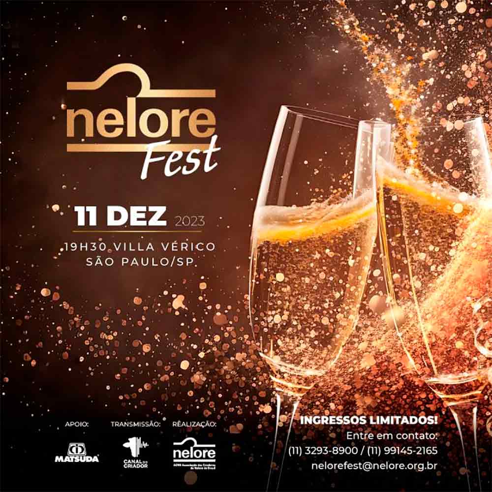 Chamada para a Nelore Fest 2023