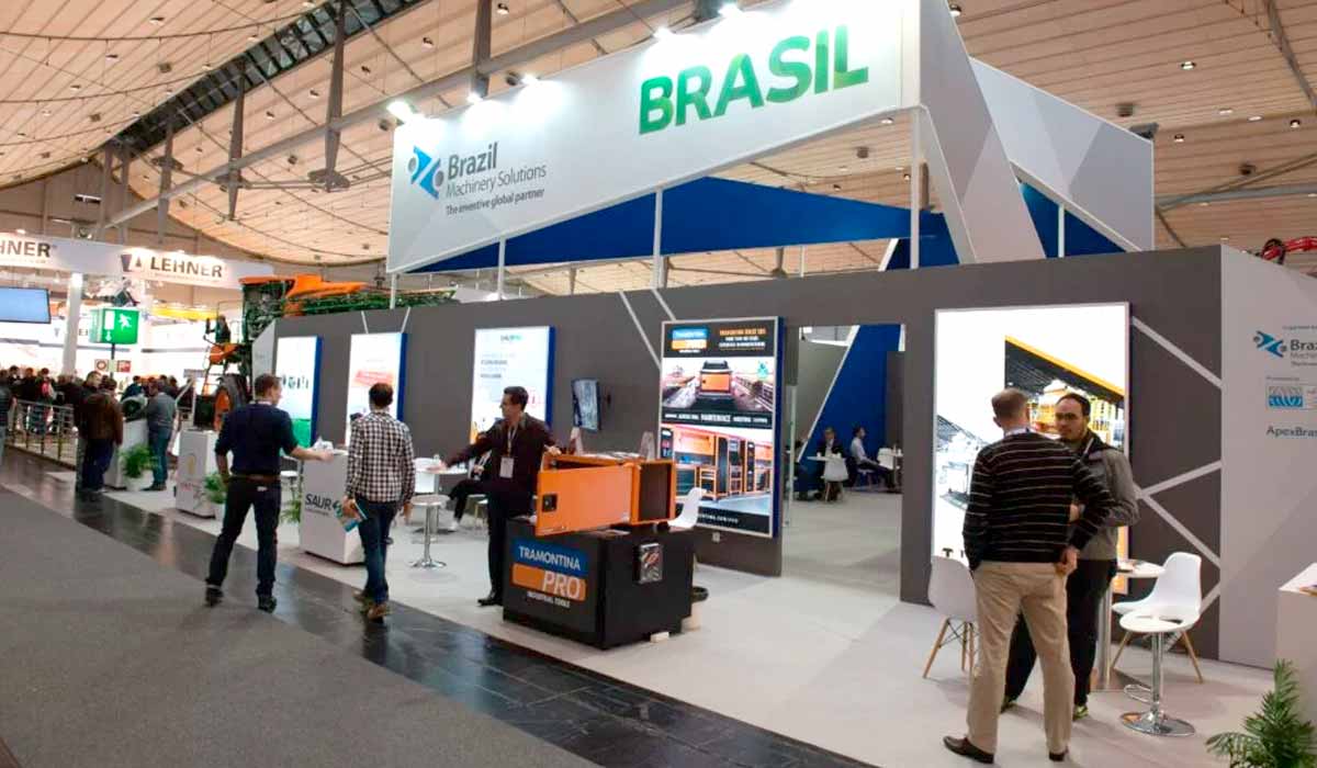 Stand do Brasil na Agritechnica 2023