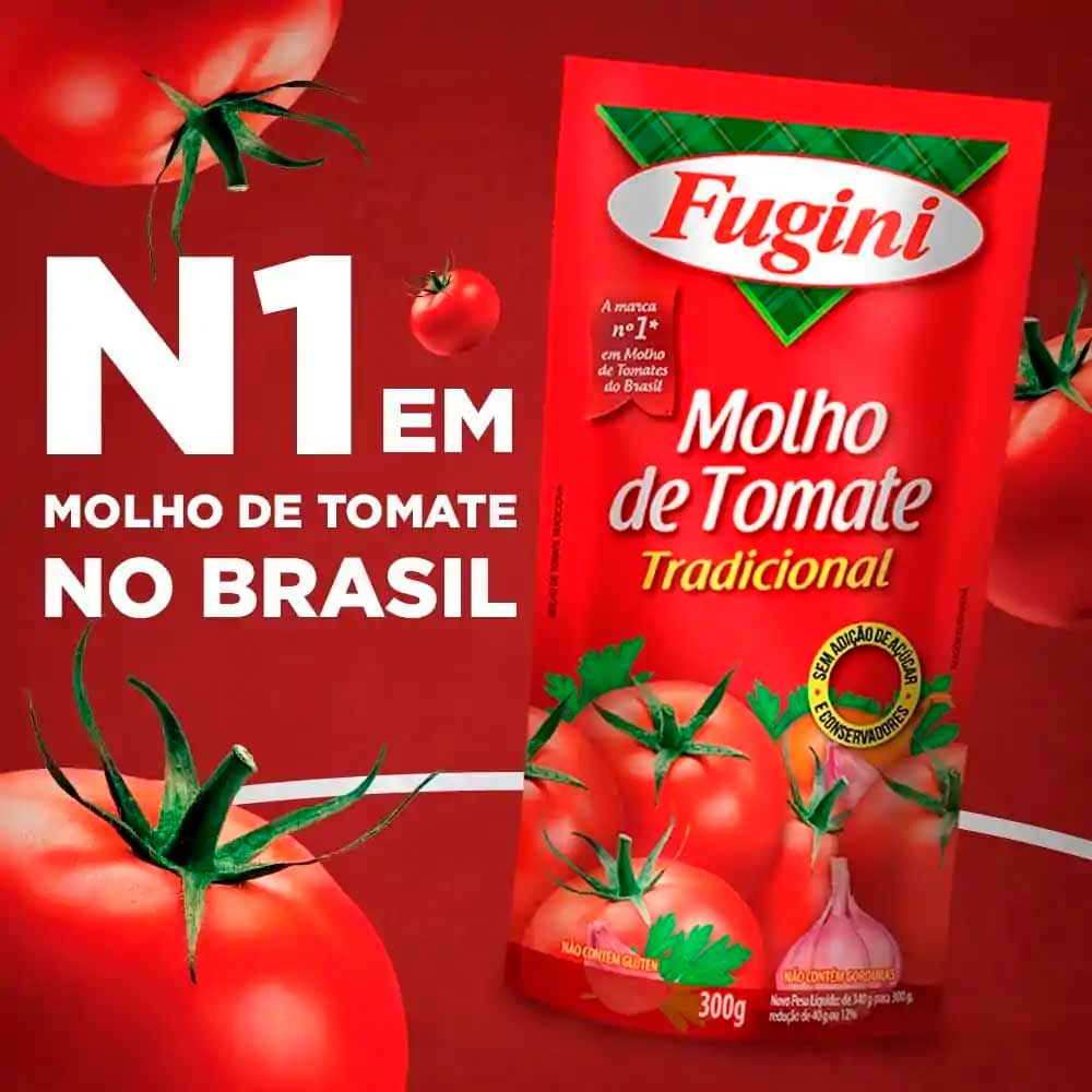 Molho de tomate Fugini