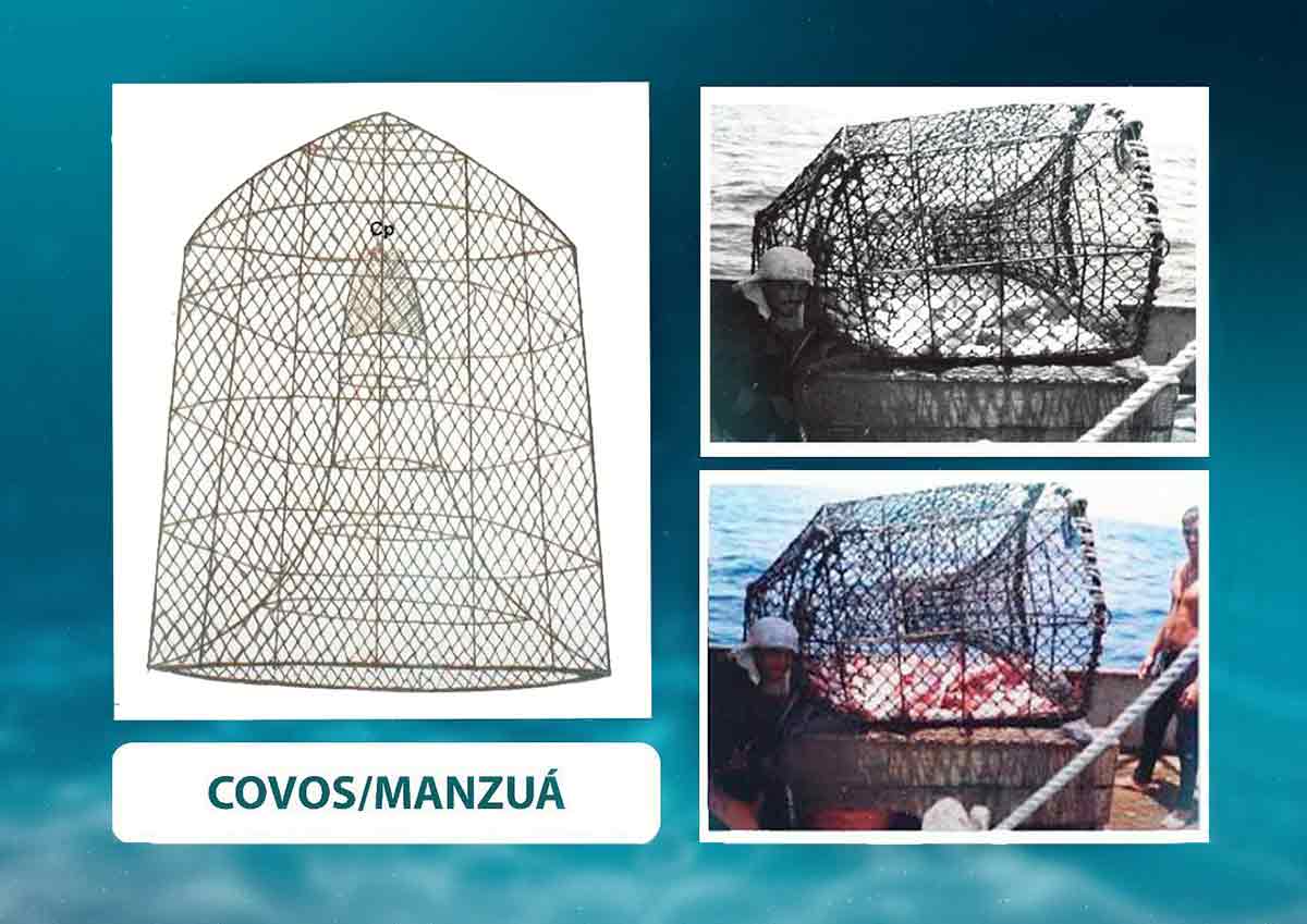 Pesca com manzuá-covos - Foto: G. Pesca