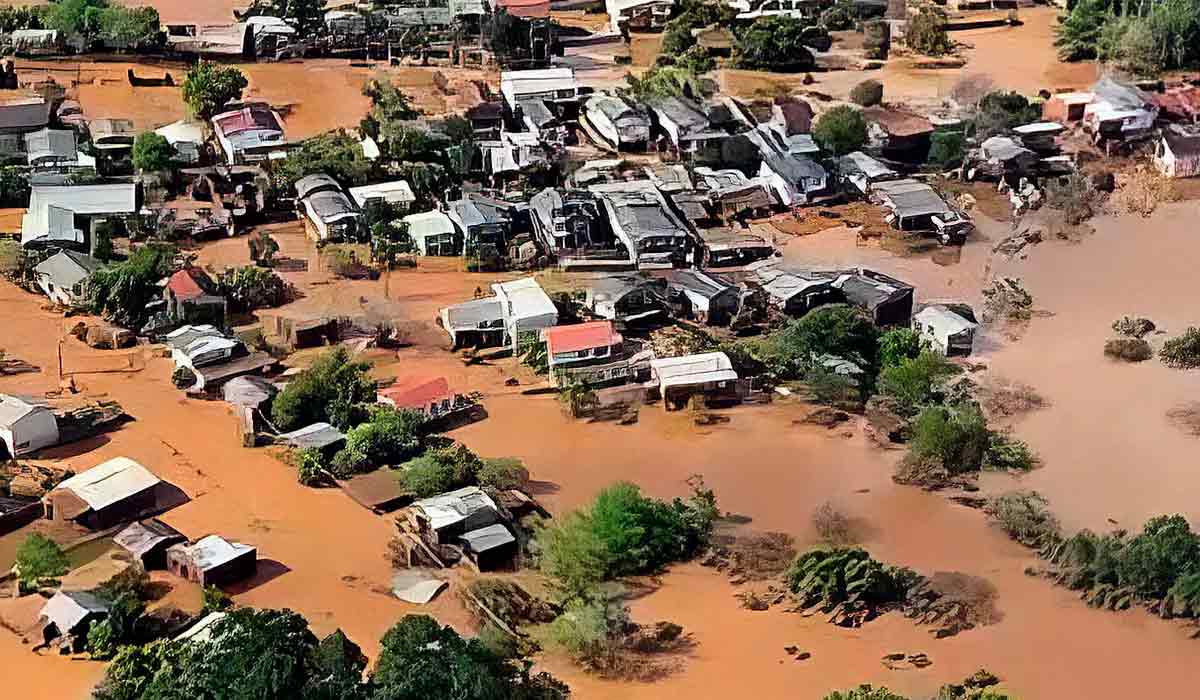 Inundação cada vez mais comum com as chuvas