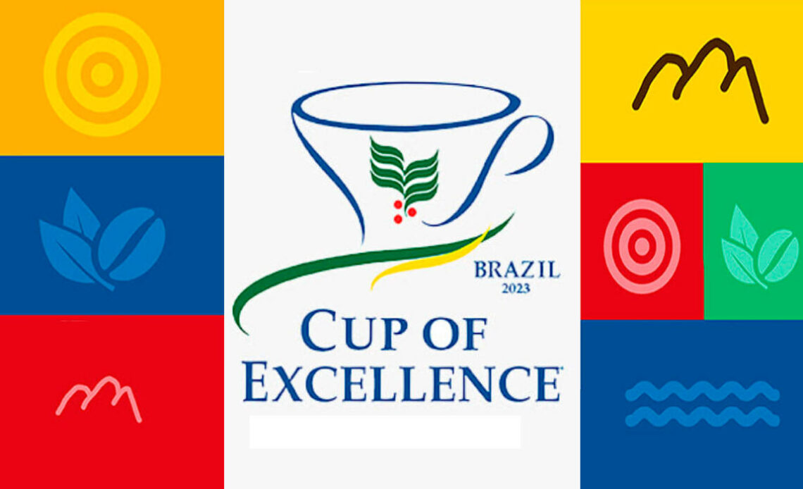 Logo do Cup of Excellence Brazil 2023