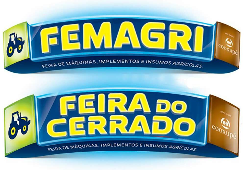 Logo da Femagri e da Feira do Cerrado