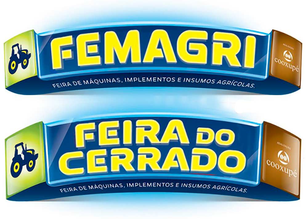 Logo da Femagri e da Feira do Cerrado