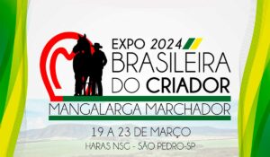 Chamada para a Exposição Brasileira do Criador 2024