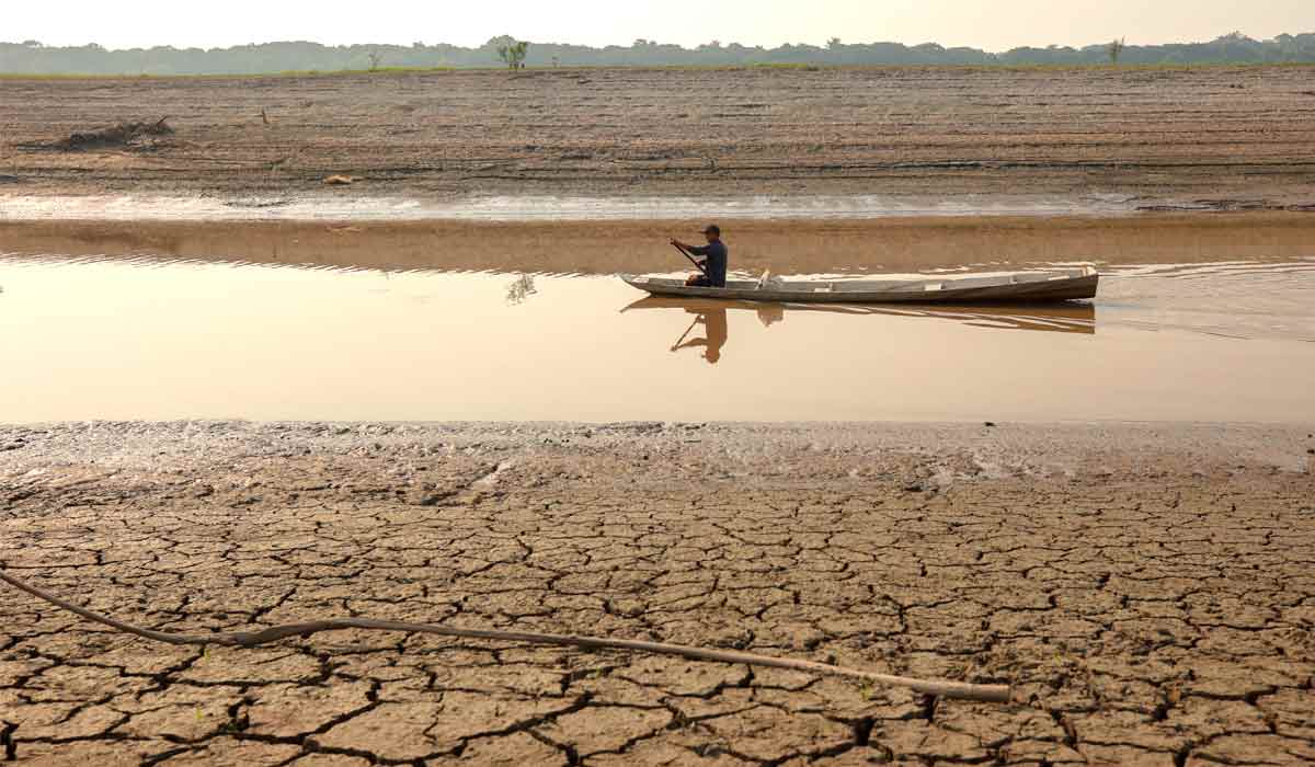 Seca no Amazonas influenciando na pesca da região