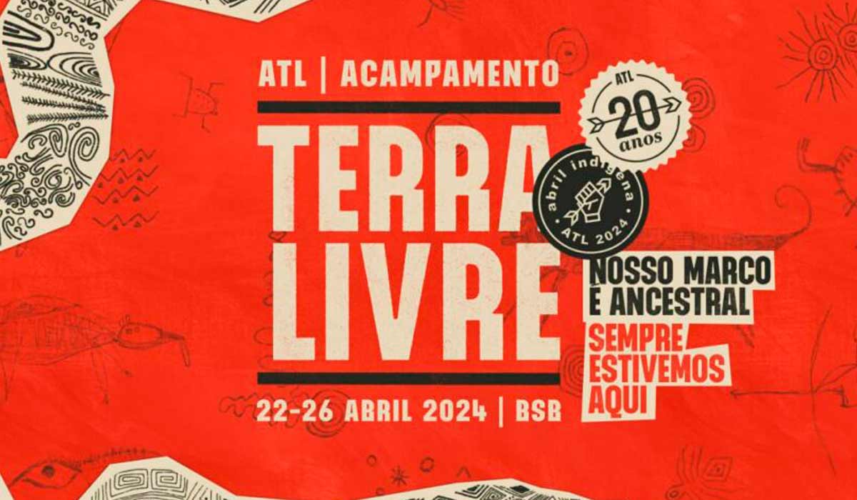 Chamada para o Acampamento Terra Livre 2024