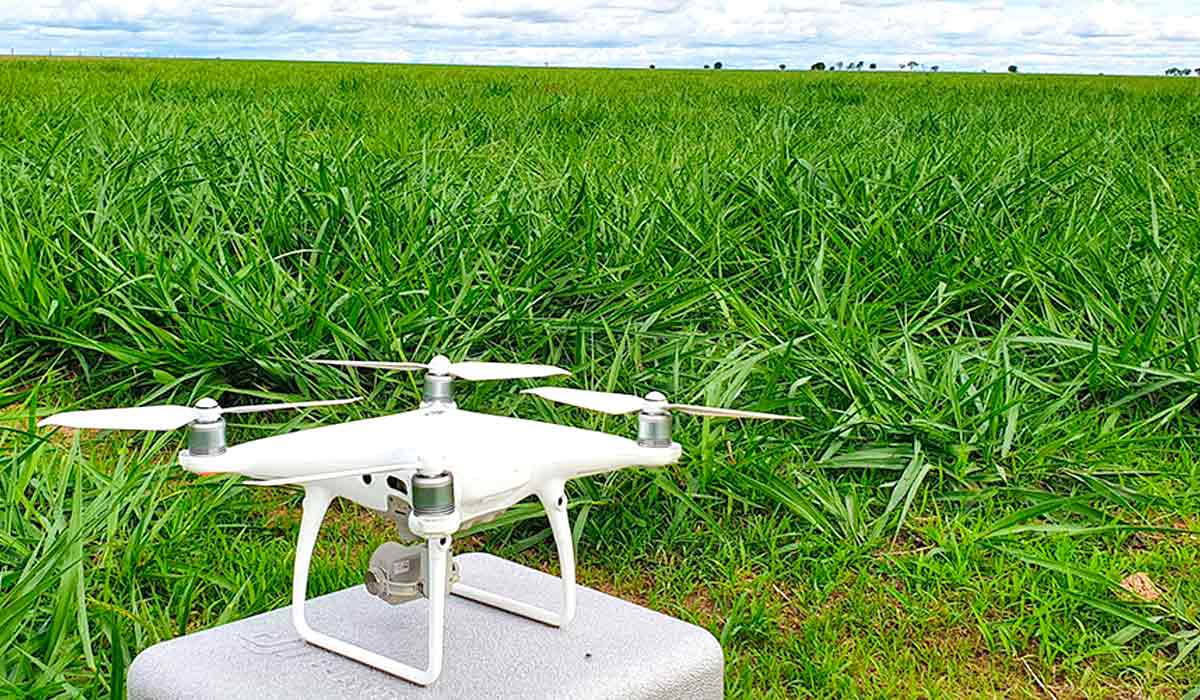 Experimentos reforçam a qualificação de drones para aumentar a eficiência da agropecuária