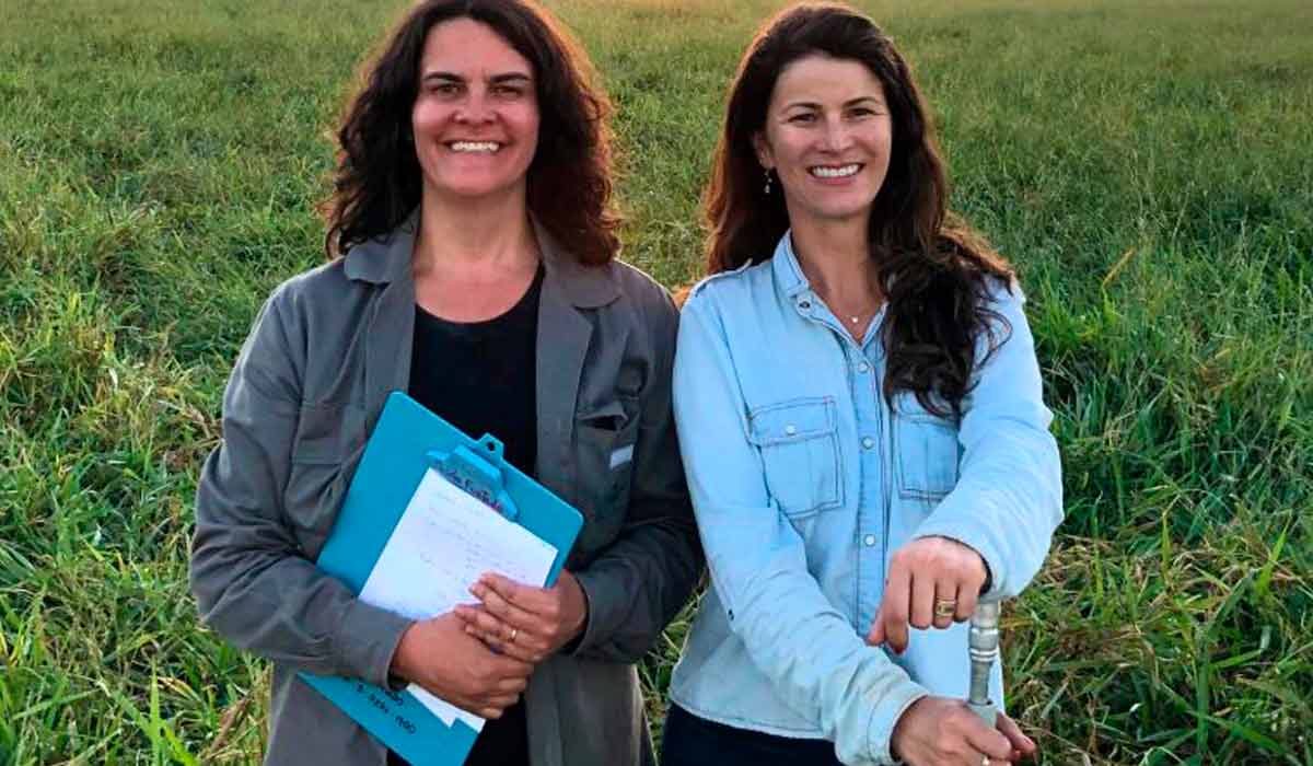 As doutoras Flávia Santos e Márcia Silveira se dedicaram por dois anos às pesquisas com drones