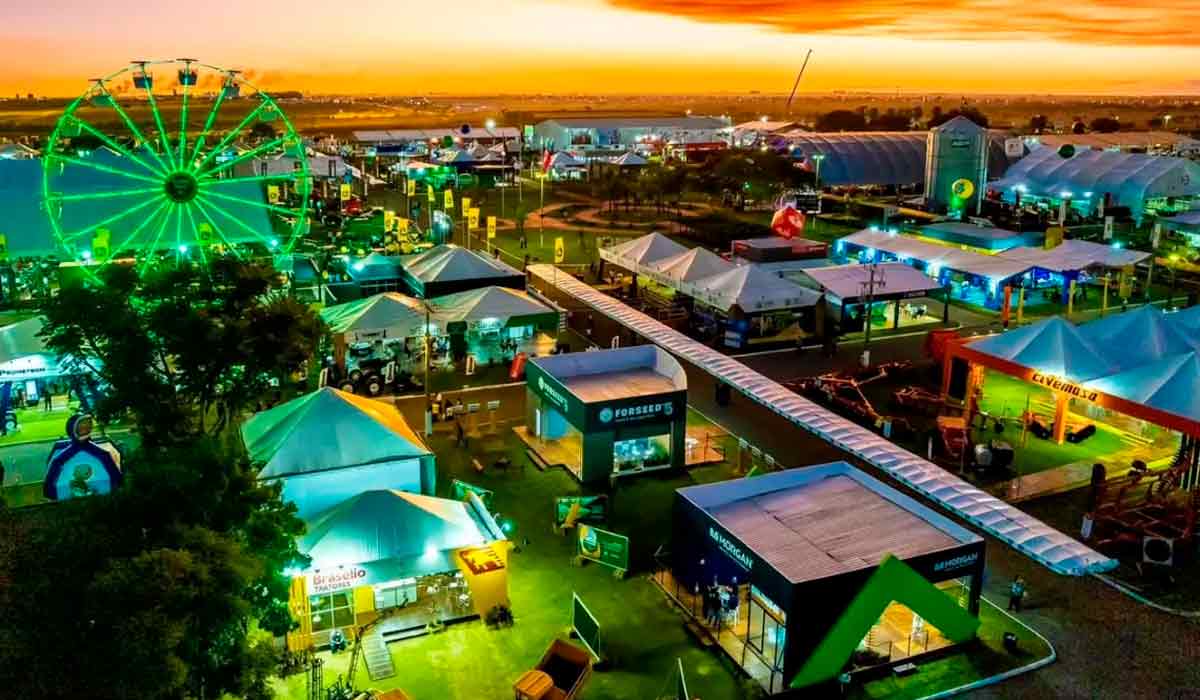 Vista da área da Bahia Farm Show