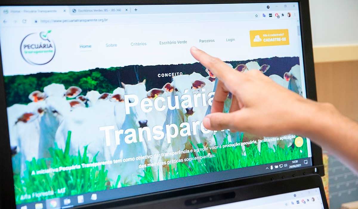 A plataforma Pecuária Transparente é a ferramenta para controle dos produtores e fornecedores de toda a cadeia bovina da JBS