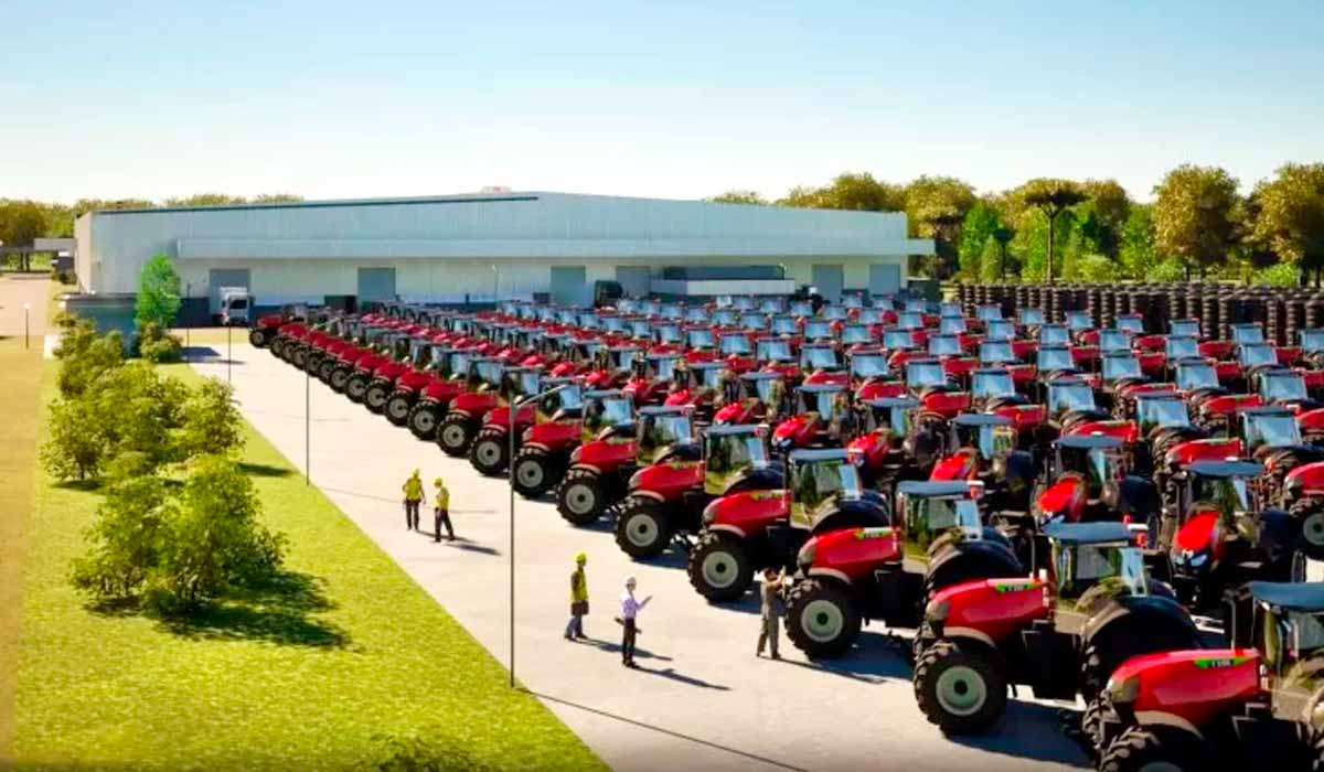 Nova fábrica terá capacidade de fabricação de 8 mil tratores por ano - Foto: Mahindra Brasil