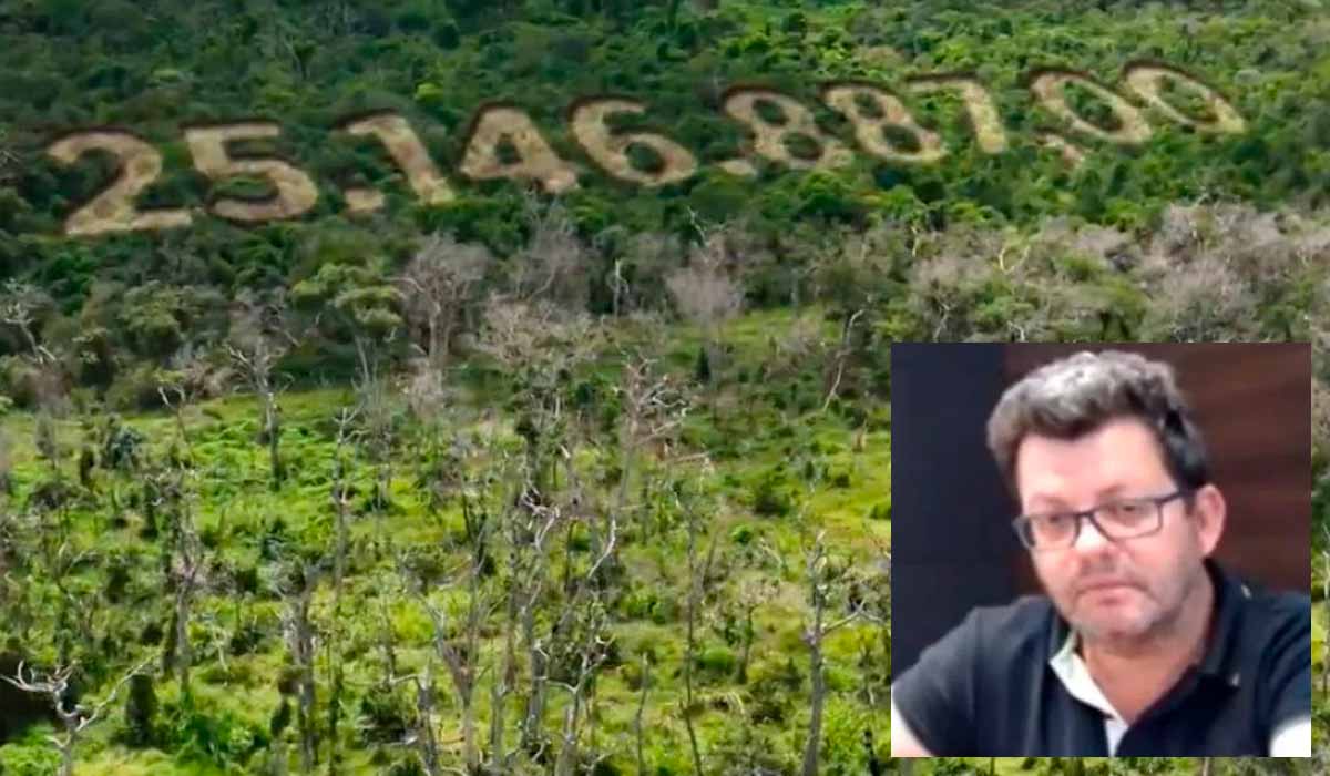 O pecuarista Claudecy Oliveira Lemes investiu R$ 25.146.887,00 em agrotóxico para desfolhar 81.223,7532 hectares