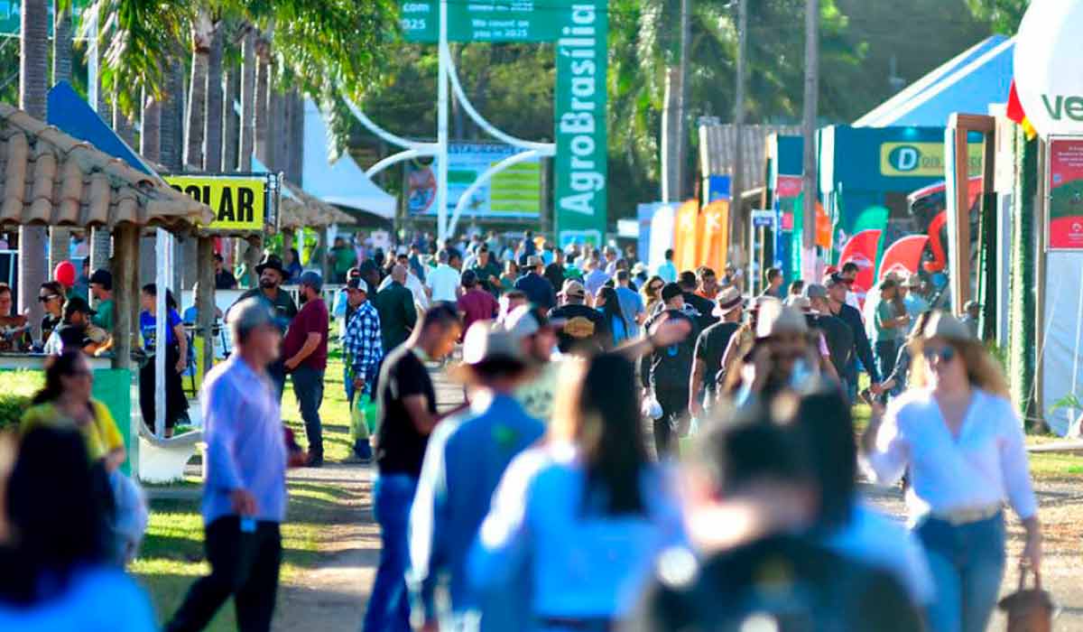 Público na AgroBrasília Público na AgroBrasília