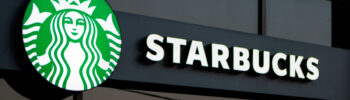 Letreiro da loja Starbucks