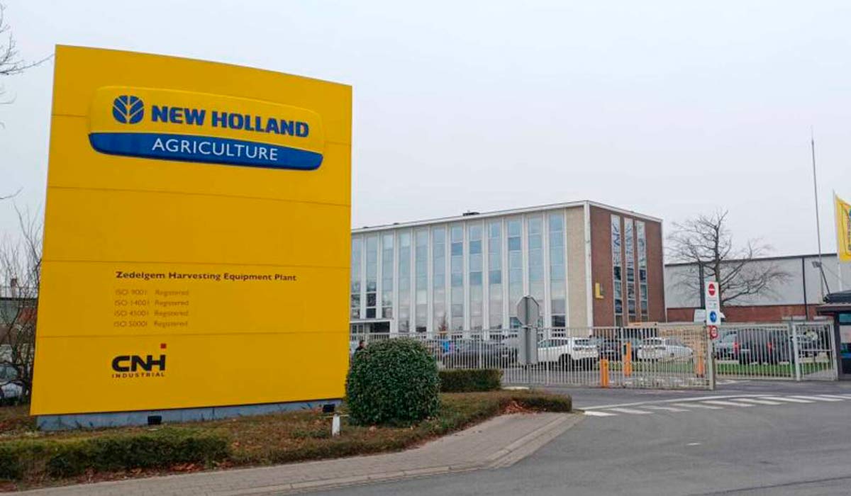 O Centro de Excelência em Colheita da New Holland, em Zedelgem, Bélgica O Centro de Excelência em Colheita da New Holland, em Zedelgem, Bélgica