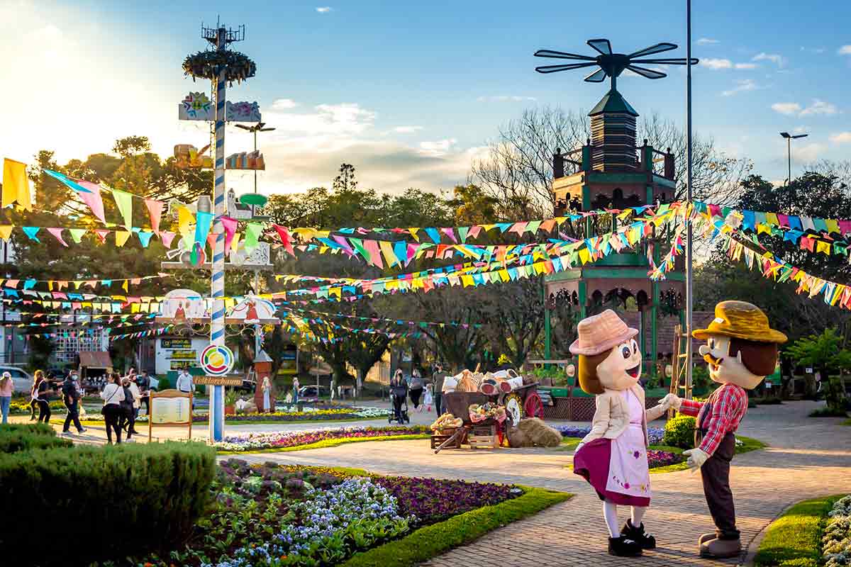 A cidade preparada para receber os visitantes