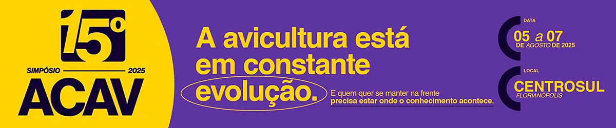 Banner do 15° Simpósio Técnico ACAV