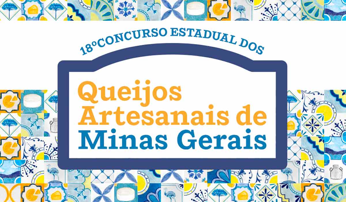 Logo do 18º Concurso Estadual dos Queijos Artesanais de Minas Gerais