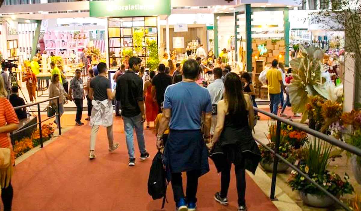 Público no evento