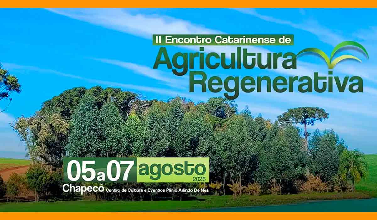 Chamada para o II Encontro Catarinense de Agricultura Regenerativa