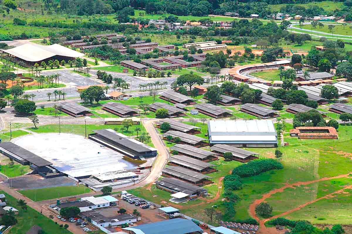 Vista do Parque de Exposições Agropecuárias Granja do Torto