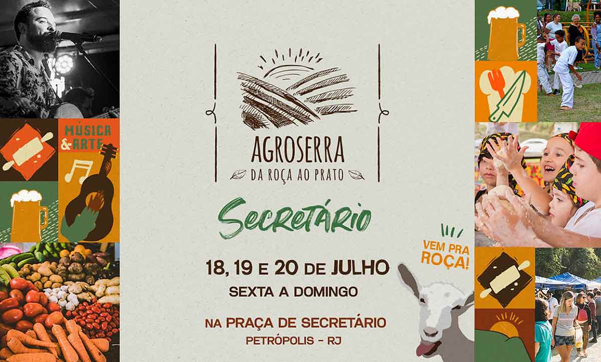 Chamada para o Festival Agroserra
