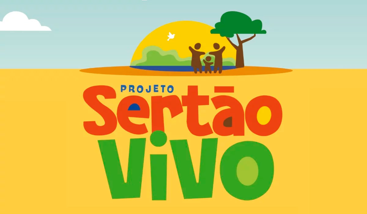 Logo do Projeto Sertão Vivo
