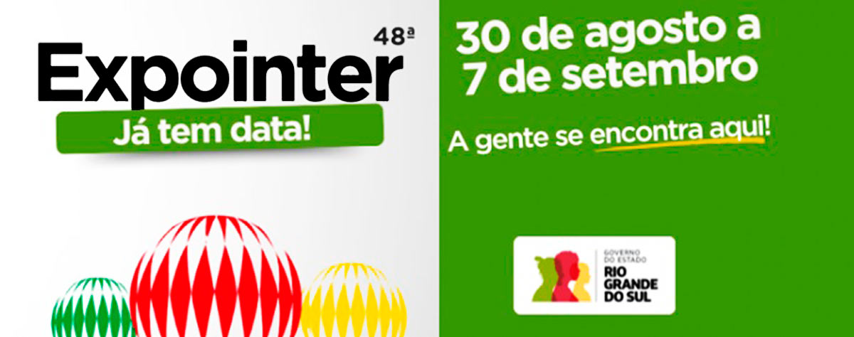 Banner da Expointer 2025