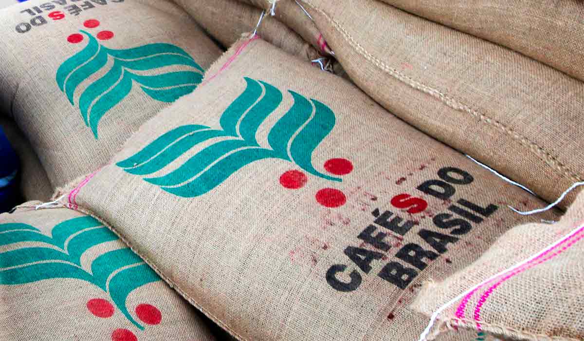 Sacas de café do Brasil Sacas de café do Brasil