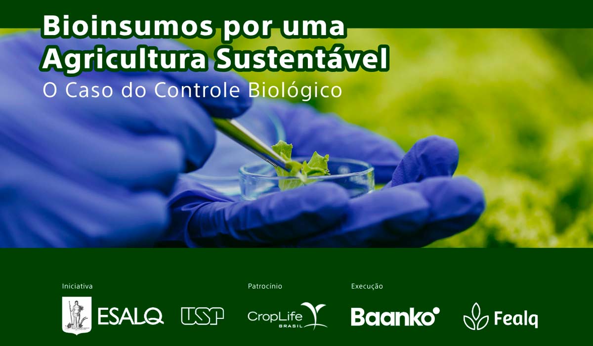 Esalq lança e-book sobre bioinsumos e agricultura sustentável