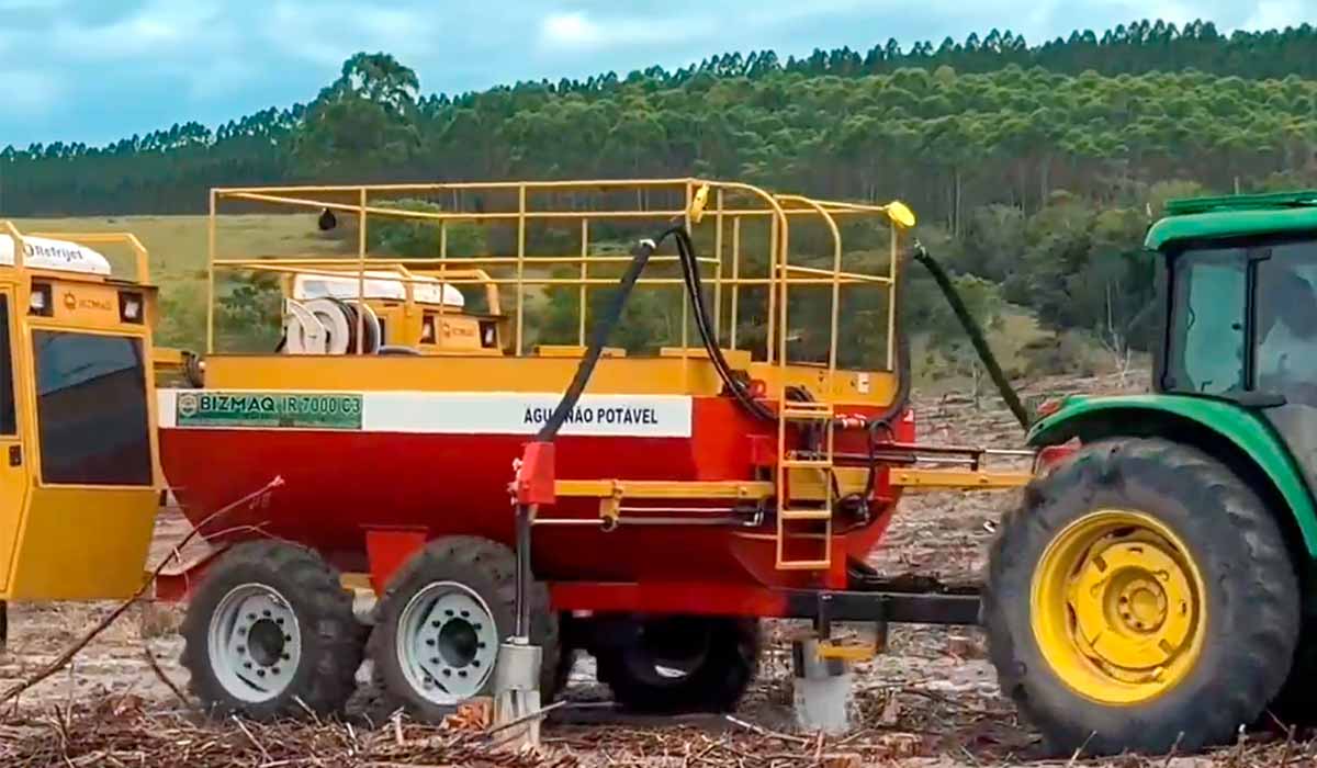 Mecanização integral do manejo inicial de mudas moderniza a silvicultura