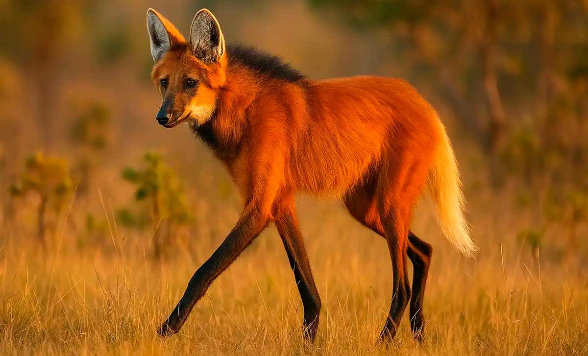O lobo guará, símbolo do Cerrado e listado como vulnerável, tem células congeladas na Embrapa O lobo guará, símbolo do Cerrado e listado como vulnerável, tem células congeladas na Embrapa