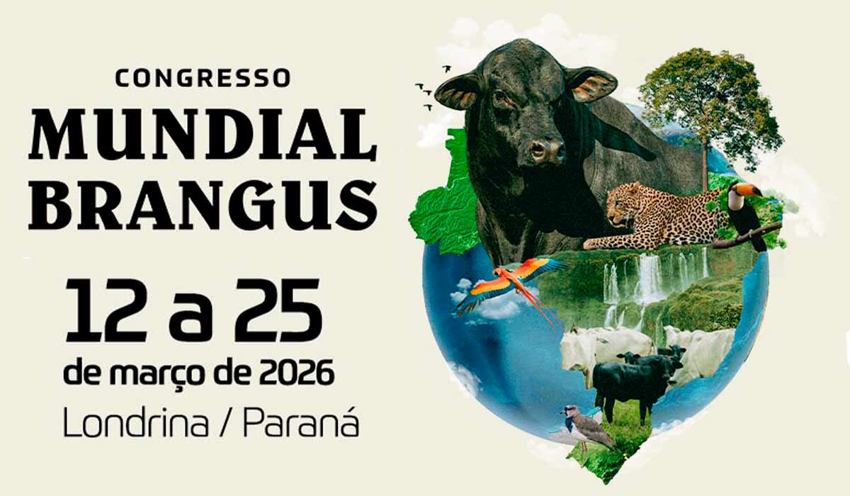 Chamada para o Congresso Mundial Brangus 2026