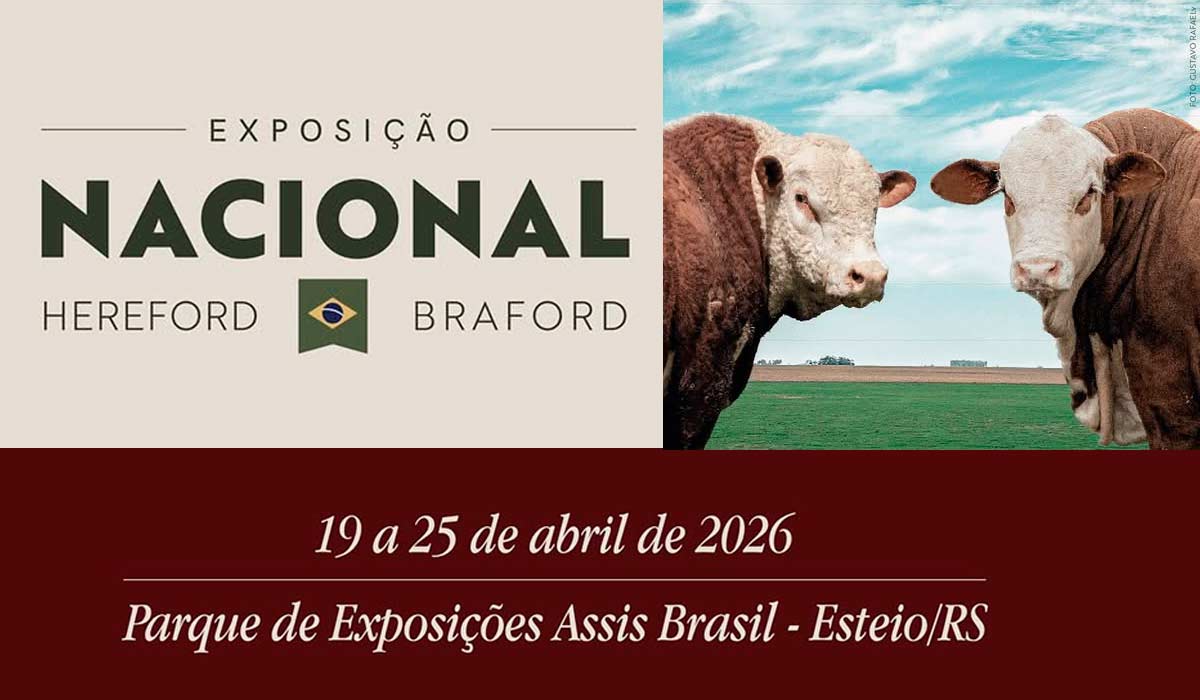 Esteio recebe Exposição Nacional Hereford e Braford