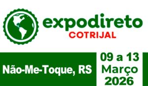 Chamada para a Expodireto Cotrijal 2026