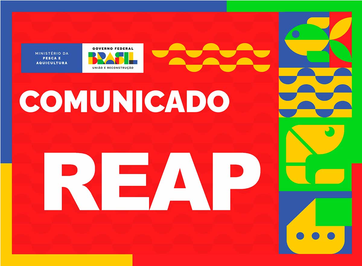 Comunicado de prorrogação do REAP